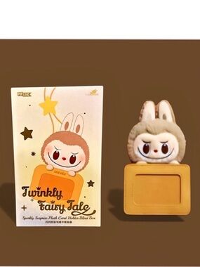 Pop Land The Monsters Twinkly Fairy Tale Sparkly Surprise Labubu Card Holder